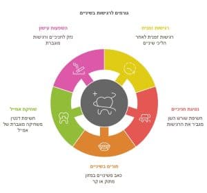 גורמים לרגישות בשיניים