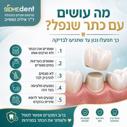 מה עושים עם כתר שנפל מה עושים עם כתר שנפל